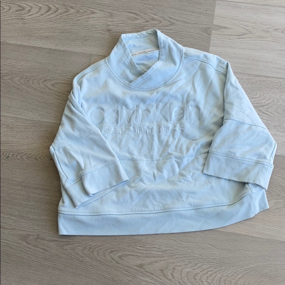 Calvin Klein cropped sweater